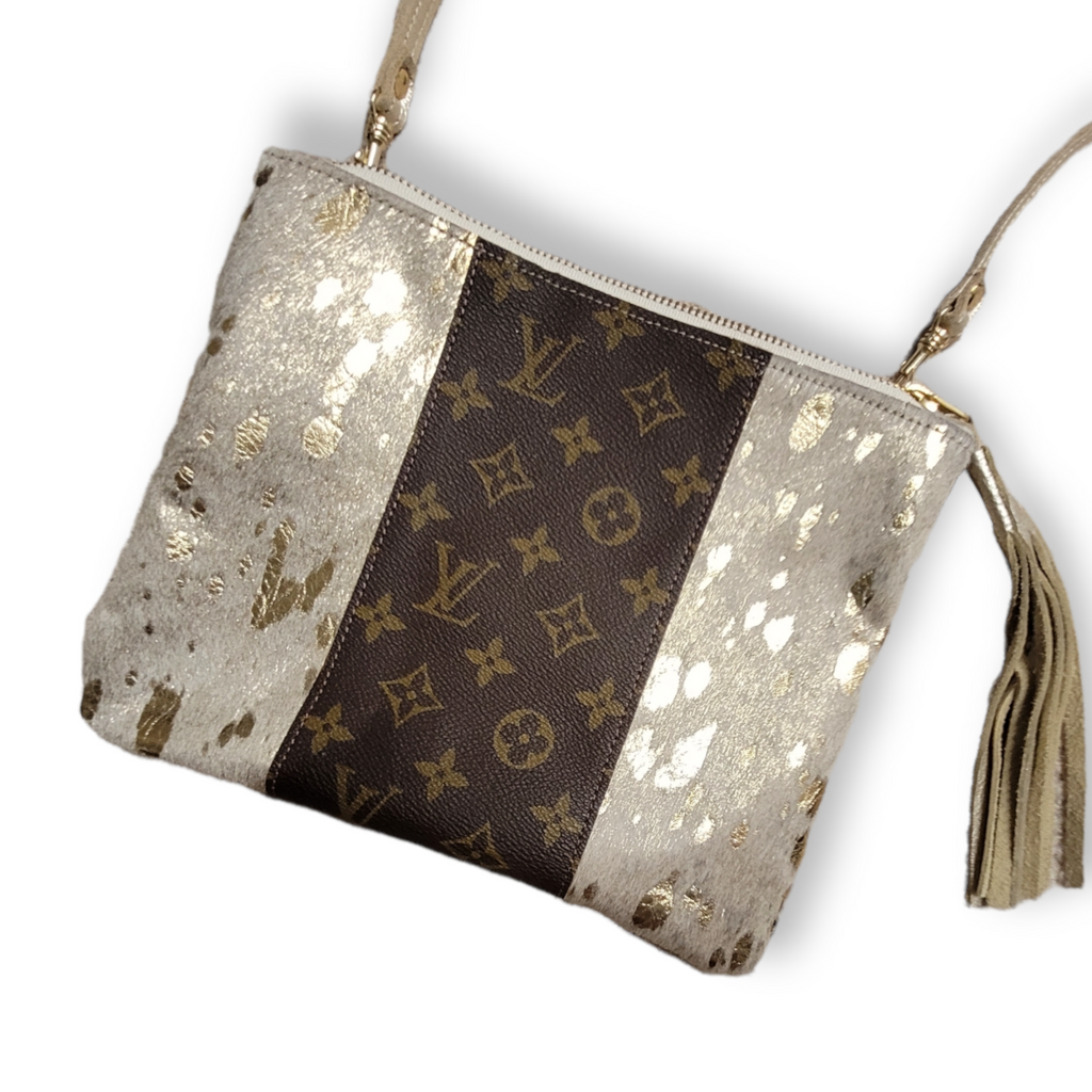 Caroline Crossbody LV Gold-Handbags-LouisGeorge Boutique-LouisGeorge Boutique, Women’s Fashion Boutique Located in Trussville, Alabama