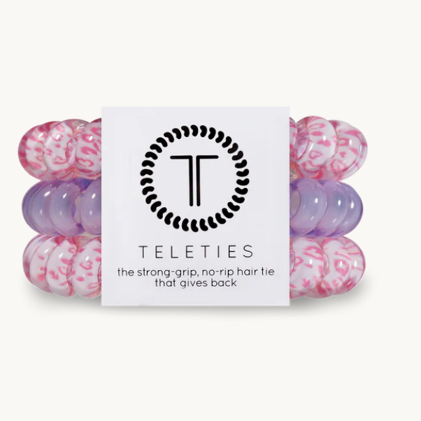TELETIES Valentine Collection - Hair Tie - Large - Multiple Colors Available-Accessories-TELETIES-LouisGeorge Boutique, Women’s Fashion Boutique Located in Trussville, Alabama