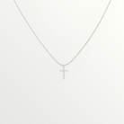 Mini Silver Cross Necklace-Necklaces-LouisGeorge Boutique-LouisGeorge Boutique, Women’s Fashion Boutique Located in Trussville, Alabama
