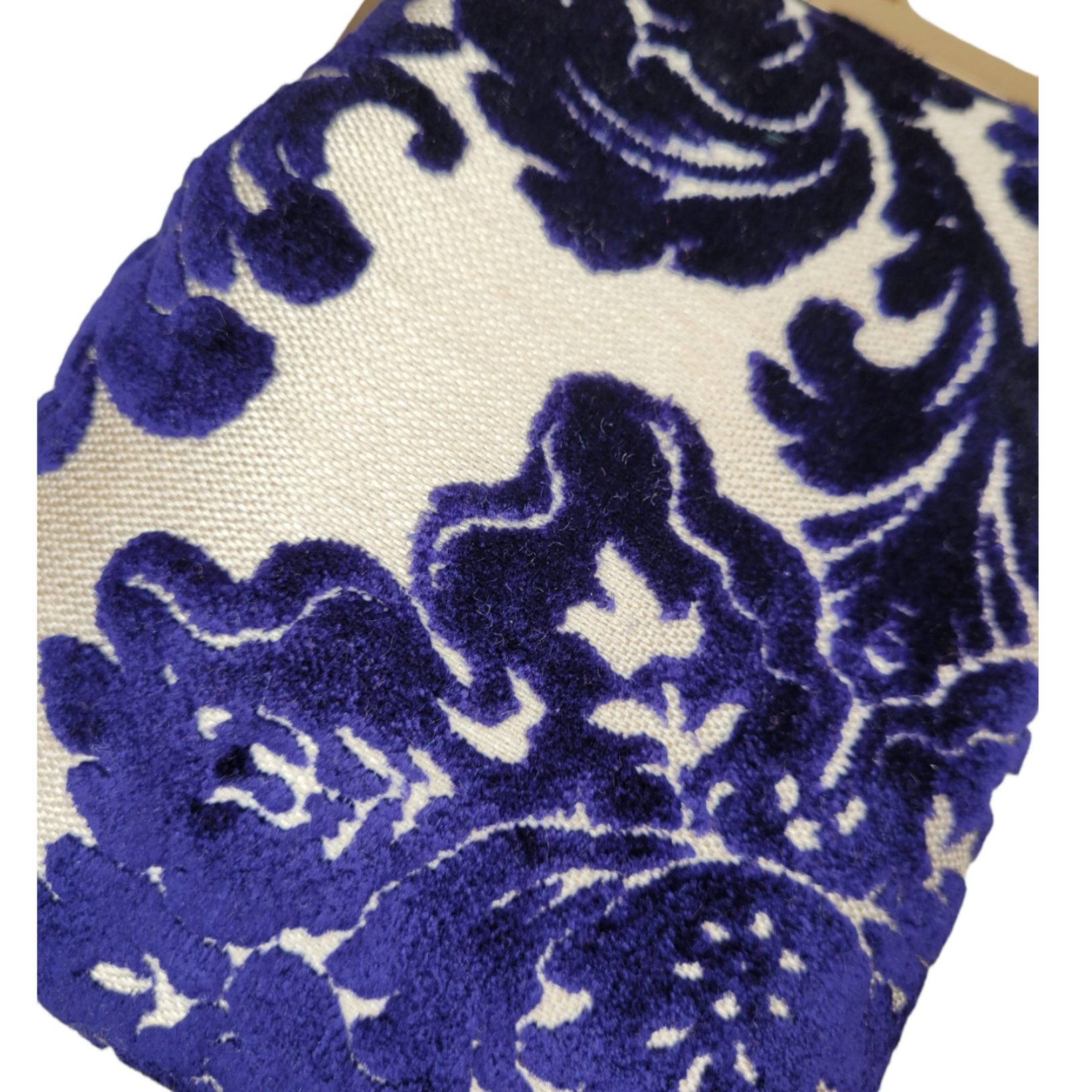 Birdie Crossbody - Sapphire Blue Chenille Mosaic-Handbags-Glenda Gies-LouisGeorge Boutique, Women’s Fashion Boutique Located in Trussville, Alabama