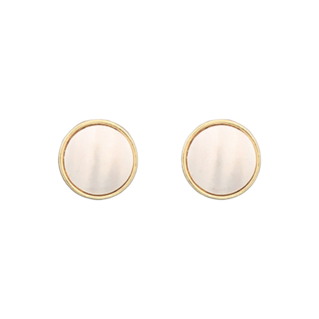 Silver & Gold Round Studs-Earrings-louisgeorgeboutique-LouisGeorge Boutique, Women’s Fashion Boutique Located in Trussville, Alabama