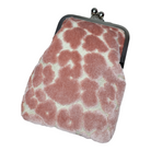 Birdie Crossbody - Pink Chenille Cheetah on Ivory-Handbags-Glenda Gies-LouisGeorge Boutique, Women’s Fashion Boutique Located in Trussville, Alabama