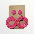 Pink Summer Earrings-Earrings-louisgeorgeboutique-LouisGeorge Boutique, Women’s Fashion Boutique Located in Trussville, Alabama