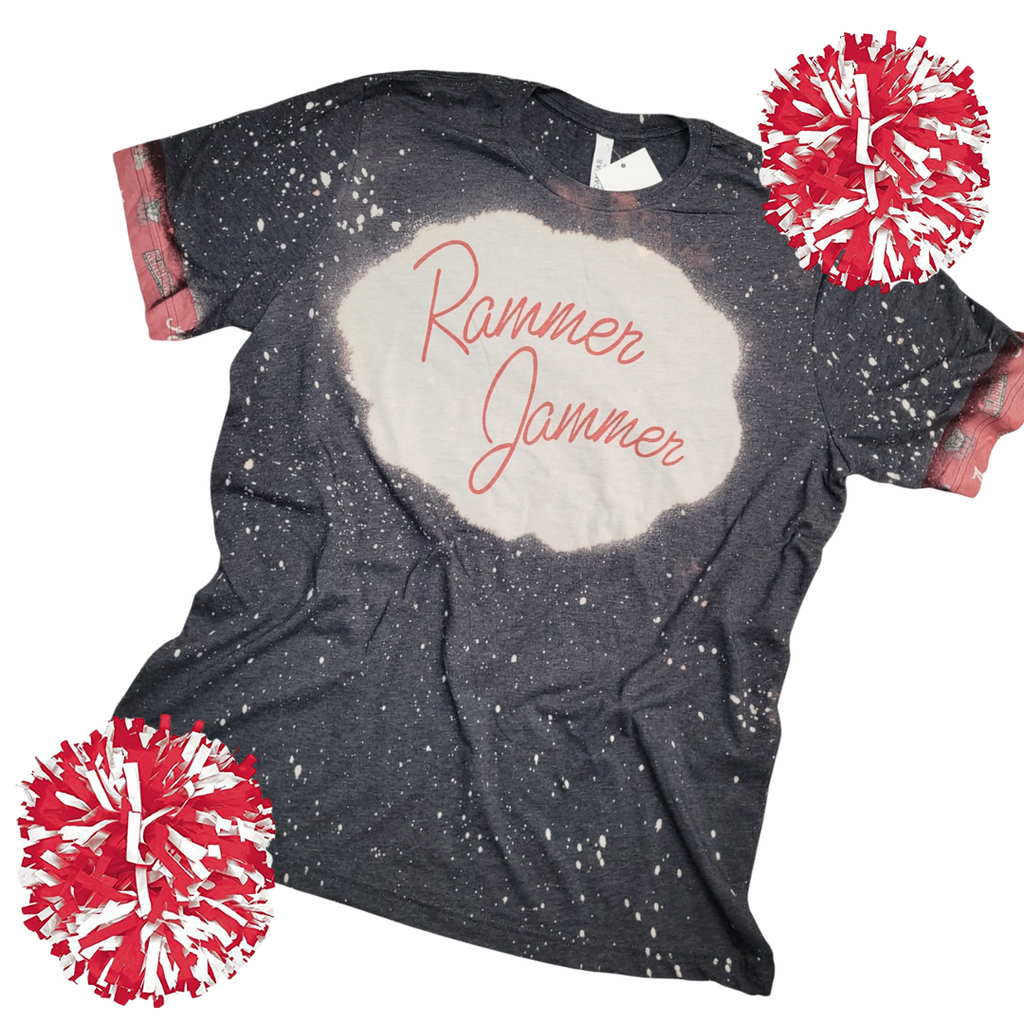 Rammer Jammer Tee-Graphic Tee-LouisGeorge Boutique-LouisGeorge Boutique, Women’s Fashion Boutique Located in Trussville, Alabama