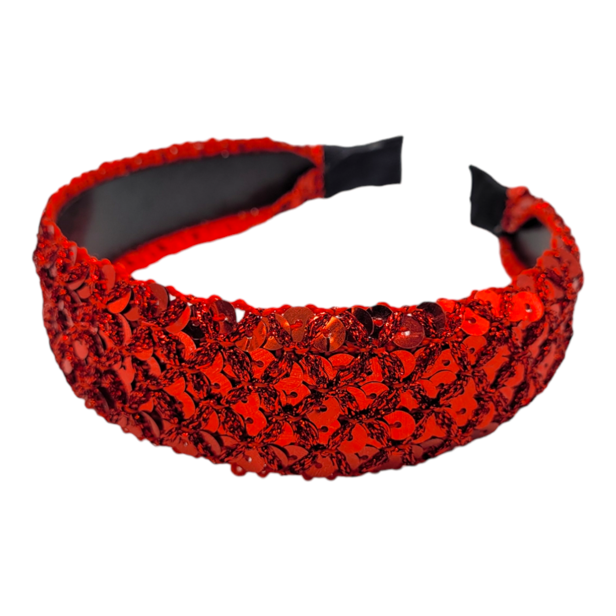 Red Sequin Headband-Accessories-louisgeorgeboutique-LouisGeorge Boutique, Women’s Fashion Boutique Located in Trussville, Alabama
