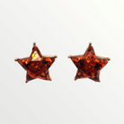 Red Glitter Star Stud Earrings-Earrings-LouisGeorge Boutique-LouisGeorge Boutique, Women’s Fashion Boutique Located in Trussville, Alabama