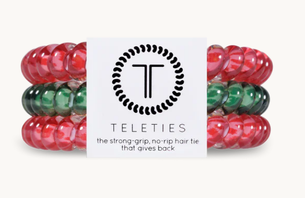 TELETIES Holiday Collection - Hair Tie - Small - Multiple Colors Available-Accessories-TELETIES-LouisGeorge Boutique, Women’s Fashion Boutique Located in Trussville, Alabama