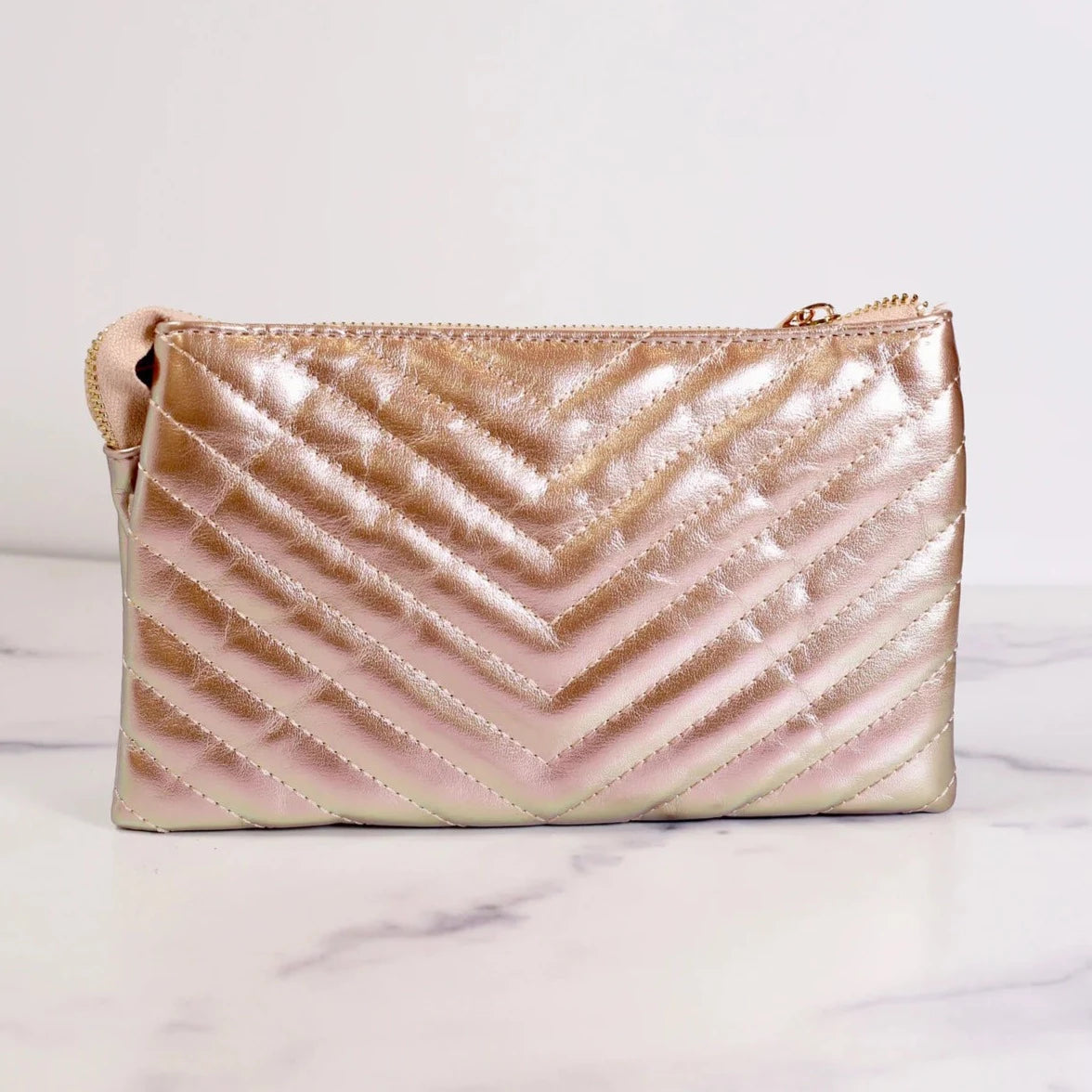 LouisGeorge Boutique Ariana Metallic Crossbody