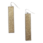 Gold & Silver Rectangle Earrings-Earrings-louisgeorgeboutique-LouisGeorge Boutique, Women’s Fashion Boutique Located in Trussville, Alabama