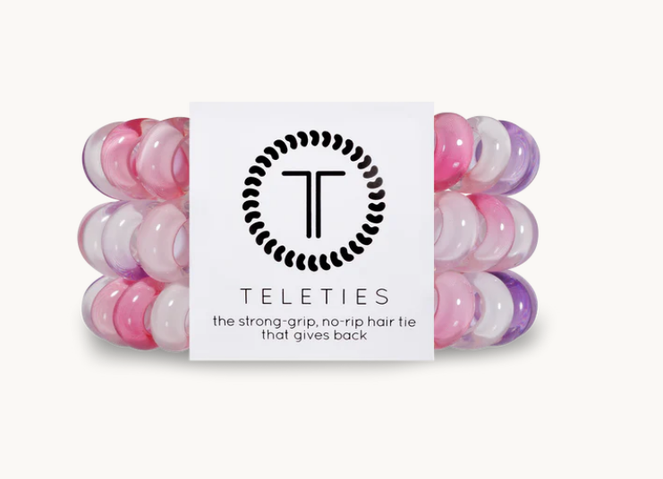 TELETIES Valentine Collection 2023 - Hair Tie - Large - Multiple Colors Available-Accessories-TELETIES-LouisGeorge Boutique, Women’s Fashion Boutique Located in Trussville, Alabama