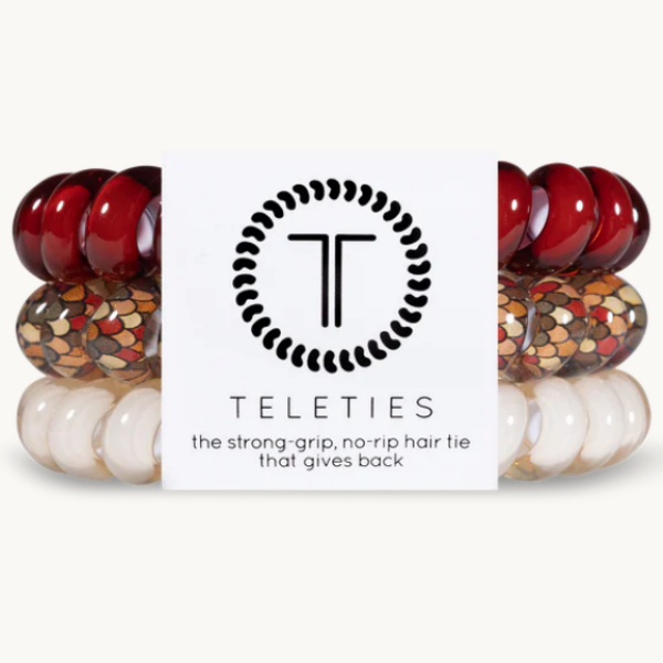 TELETIES Fall Collection 2022 - Hair Tie - Large - Multiple Colors Available-Accessories-TELETIES-LouisGeorge Boutique, Women’s Fashion Boutique Located in Trussville, Alabama