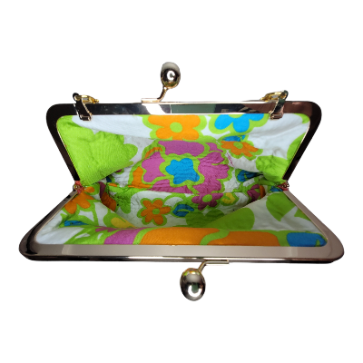 Trixie - Chenille Coral & Pink Flower Power-Handbags-Glenda Gies-LouisGeorge Boutique, Women’s Fashion Boutique Located in Trussville, Alabama