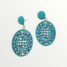 Turquoise Beaded Earrings-Earrings-louisgeorgeboutique-LouisGeorge Boutique, Women’s Fashion Boutique Located in Trussville, Alabama