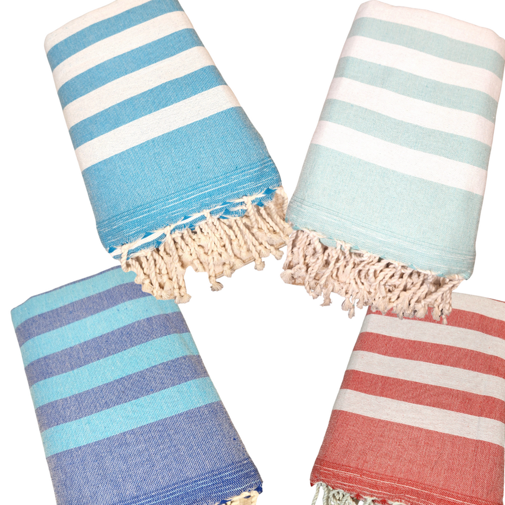 Turkish Beach Towels • Quick Dry with Soft Terry Cloth Lining-Accessories-louisgeorgeboutique-LouisGeorge Boutique, Women’s Fashion Boutique Located in Trussville, Alabama