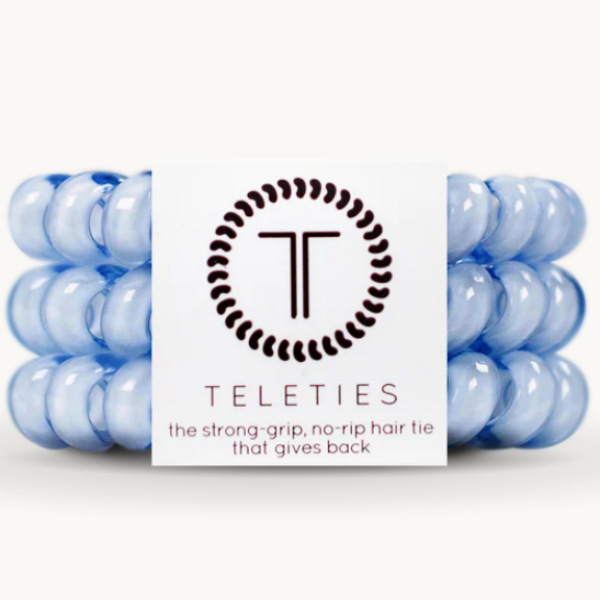 TELETIES Hair Tie - Large - Multiple Colors Available-Accessories-TELETIES-LouisGeorge Boutique, Women’s Fashion Boutique Located in Trussville, Alabama