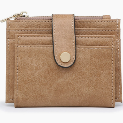 Sam Mini Snap Wallet/Card Holder - Available in 2 Colors-Handbags-Jen & Co.-LouisGeorge Boutique, Women’s Fashion Boutique Located in Trussville, Alabama